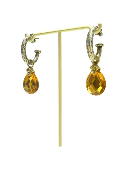 Orecchini Cianfrone Gioielli Donna in Argento Topazio O37.G.MEDITERRANEO - O37.G.MEDITERRANEO